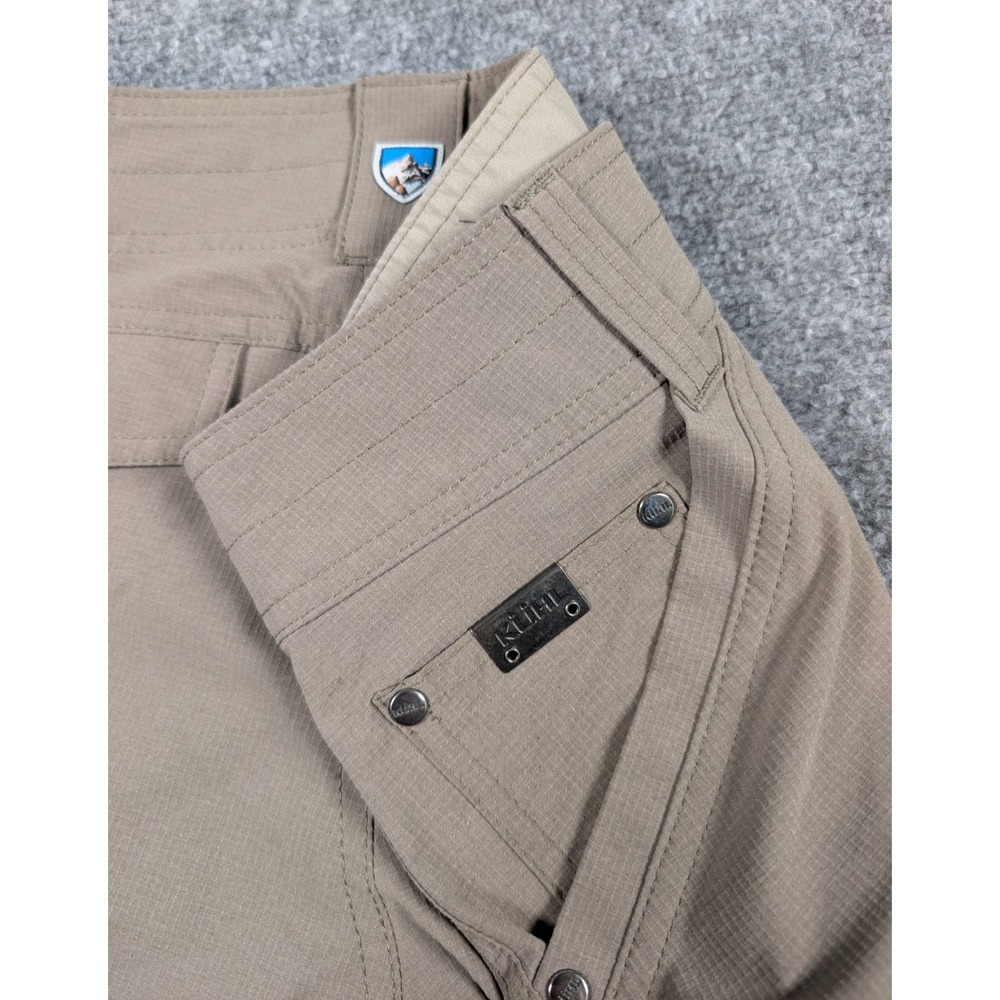 Kuhl Silencr Convertible Pants Mens 32/28 Brown/Gray‎ Performance Outdoor Hiking